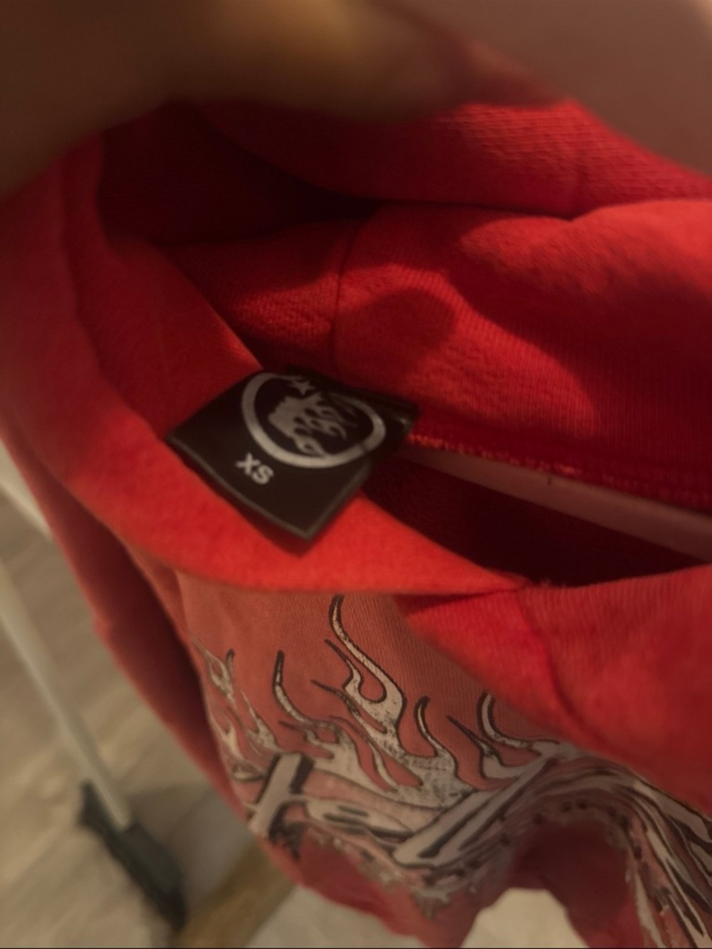 Red Graphic Men’s Sweater - XS